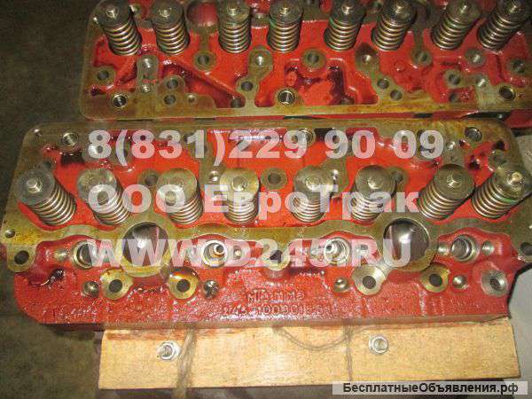 Головка блока Д-245 Евро-2, ГАЗ, ПАЗ, МАЗ, ЗиЛ, в сборе 245-1003012-Б1