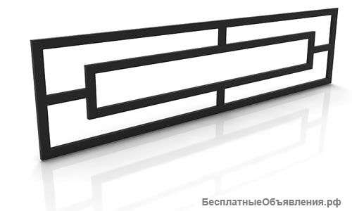 Ритуальные ограды из профильной трубы