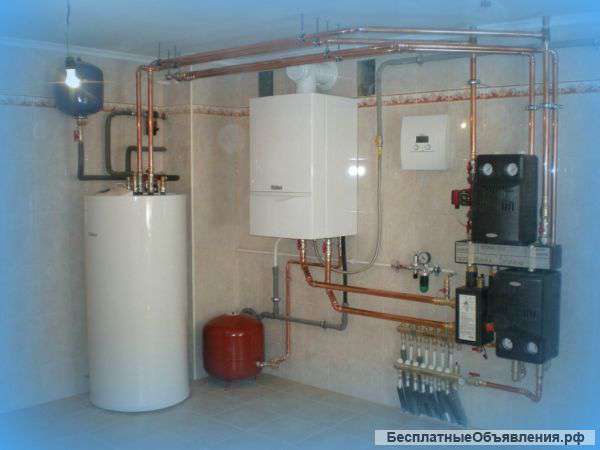 Монтаж котлов отопления