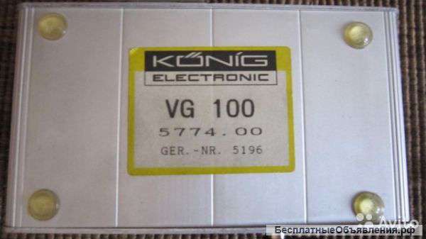 Konig VG100 Генератор TV - VGA тест-таблица оригинальный