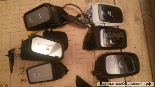 Зеркала заднего вида с электро приводом и без
