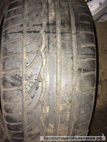 Dunlop sport 245/40R18, летние 2-шт отличные