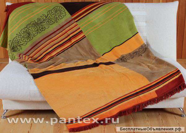 Pantex- Хлопковые пледы оптом