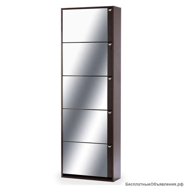 Тумба для обуви зеркальная "Комфорт К-5S" (новая)