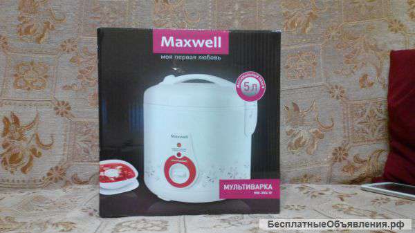 Мультиварку Maxwell MW - 3804 W