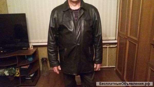 Куртка кожаная 54-56
