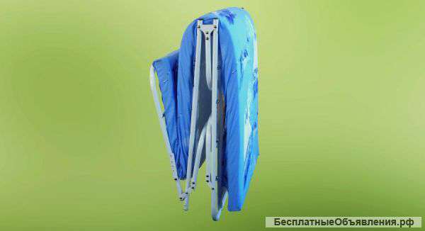 Раскладушка мягкая с матрасом "Кристина-М" (новая)