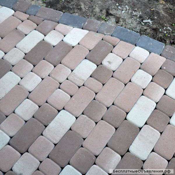 Укладка тротуарной плитки