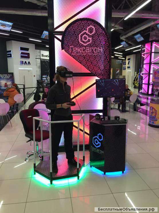 Аттракцион виртуальной реальности с местом