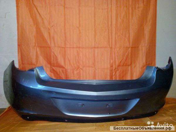 Бампер Задний Opel Astra J Опель Астра J