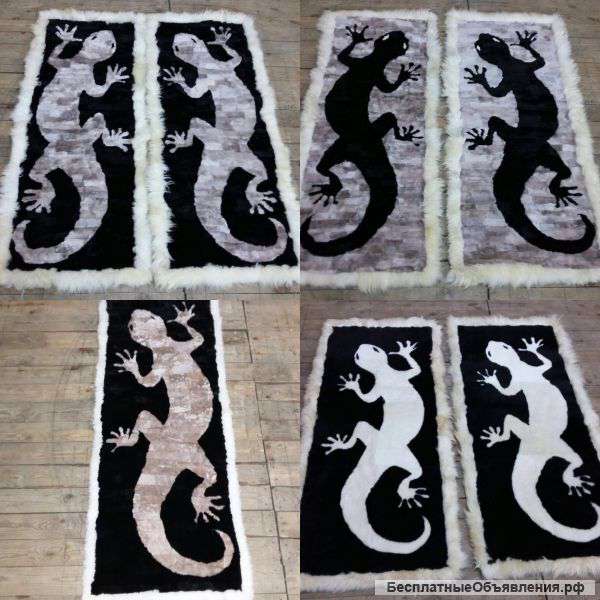 Пледы,шкуры и ковры из овечьих шкур