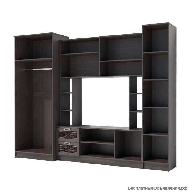 Стенка, гостиная "Аллегро вар.6 Caiman" (новая)