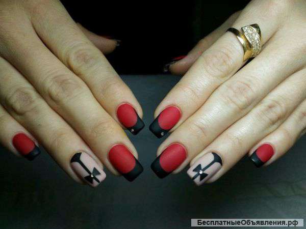 Наращивание (акрил,гель),маникюр,педикюр,Shellac