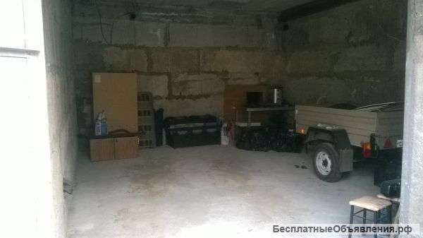 Гараж площадью 34,4 кв.м на две автомашины