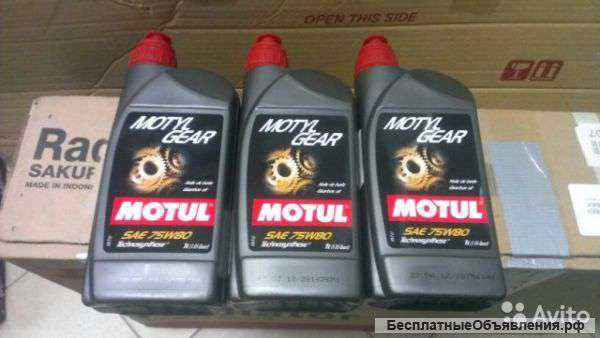 Motul Gear 300 75w80 трансмиссионное масло