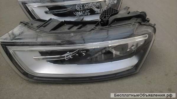 Фара левая для Ауди КУ 3(Q 3) Б/У, оригинал