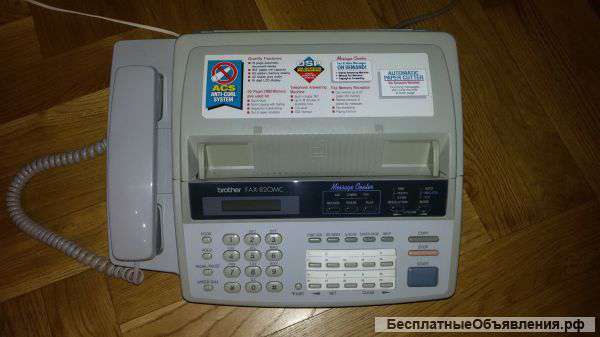 Факс Brother FAX-820MC