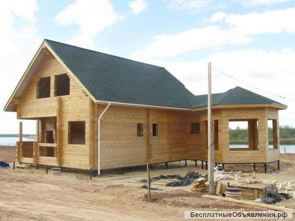 Строим дома, бани, беседки. Кровельные работы.