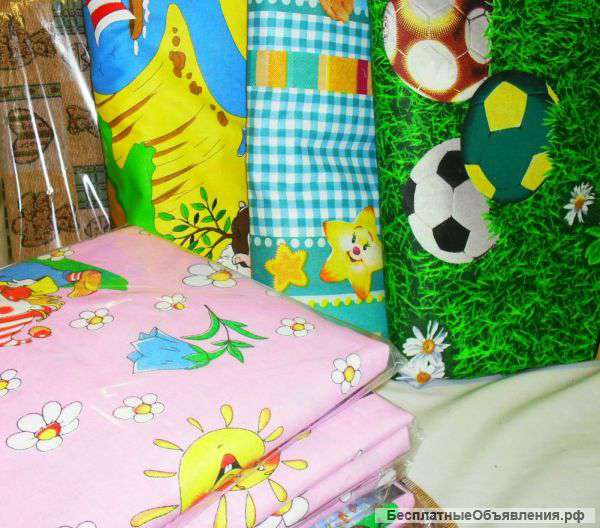 Подушки, одеяла, матрасы детские оптом