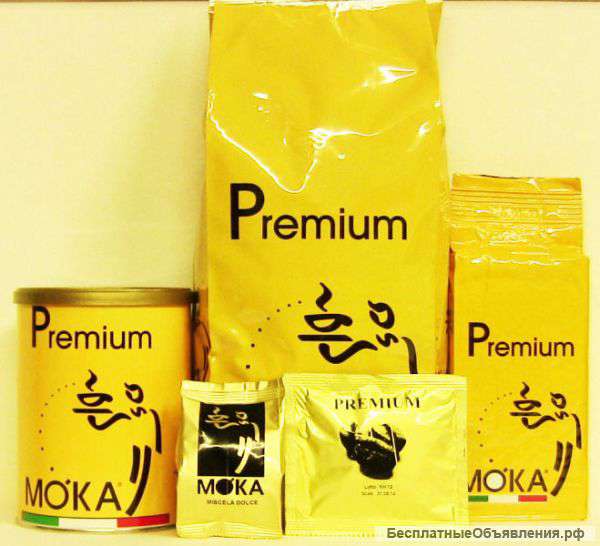 Кофе в зернах Moka Premium