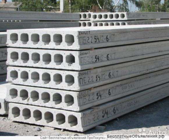 Плиты перекрытия, перемычки - 63-12-8 и др