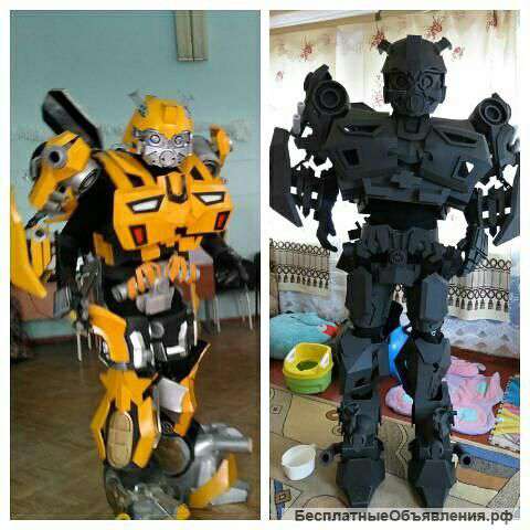 Костюм трансформера Бамблби