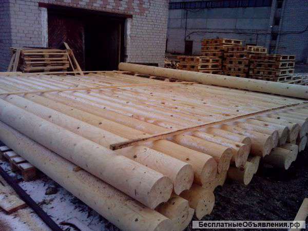 Бревно оцилиндрованное