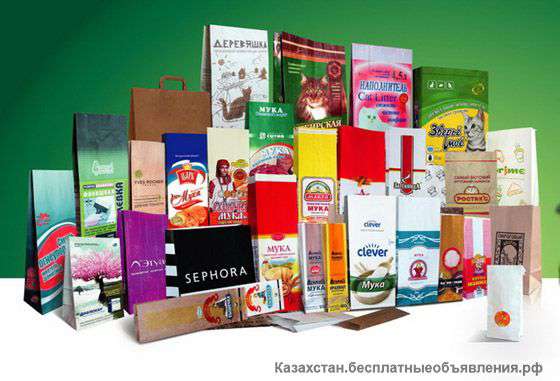 Упаковка для муки - бумажные пакеты