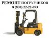 Ремонт погрузчиков в Краснодаре (база запчастей)