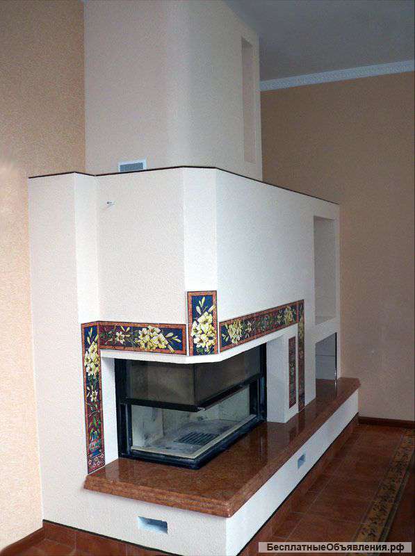 Камины, печи, дымоходы, печи для бани и сауны, барбекю