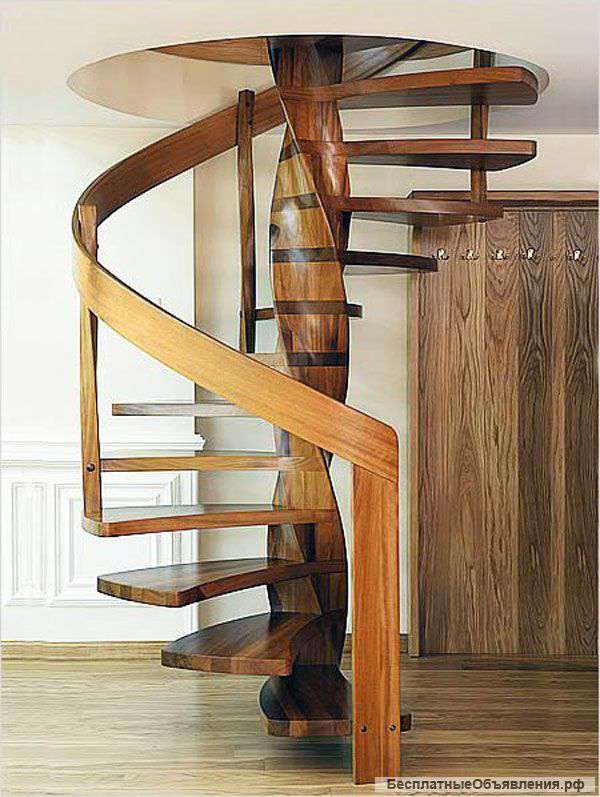 Деревянные винтовые лестницы