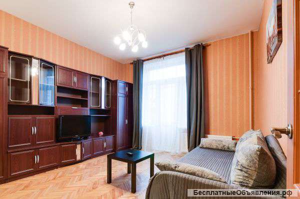 Однакомнатная квартира в Московском районе рядом с аэропортом, 4 спальных места
