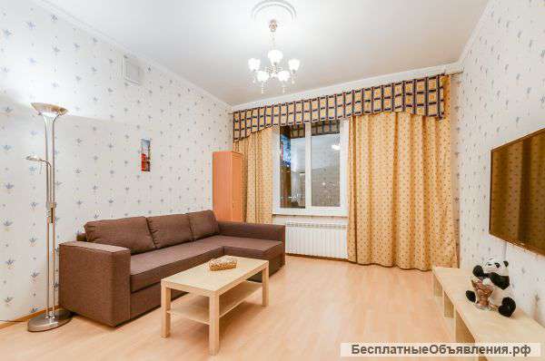 Двухкомнатная квартира, Московский район, рядом аэропорт, 4-6 спальных места