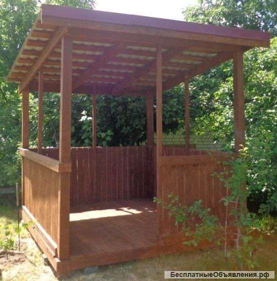 Беседка под ключ