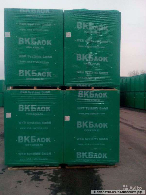 ВКБлок из газобетона всех размеров