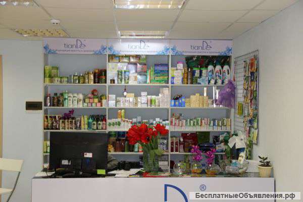 Готовый бизнес. Сертифицированный магазин косметических средств по франшизе "TianDe".