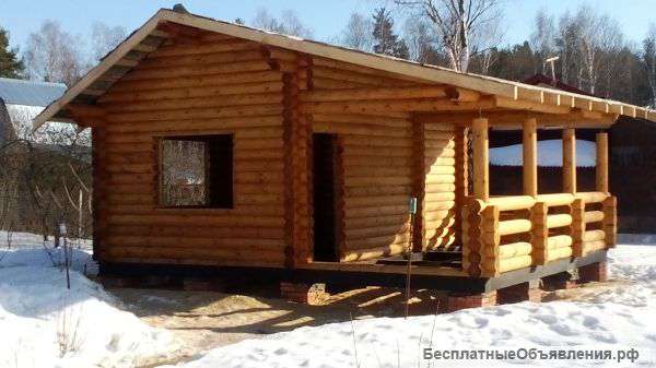 Строительство домов и бань из бревна и бруса