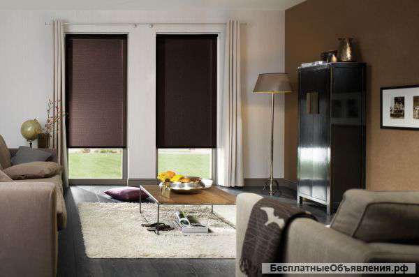 Рулонные шторы, кассетные шторы, вертикальные жалюзи от производителя в Краснодаре