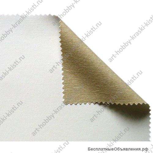 Холст грунтованный среднее зерно в рулоне