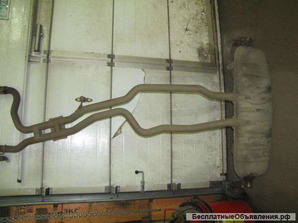 Задняя часть глушителя Porsche Cayenne 2003-2007 (4.5 л)