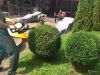 Стрижка газона, деревьев, кустарников