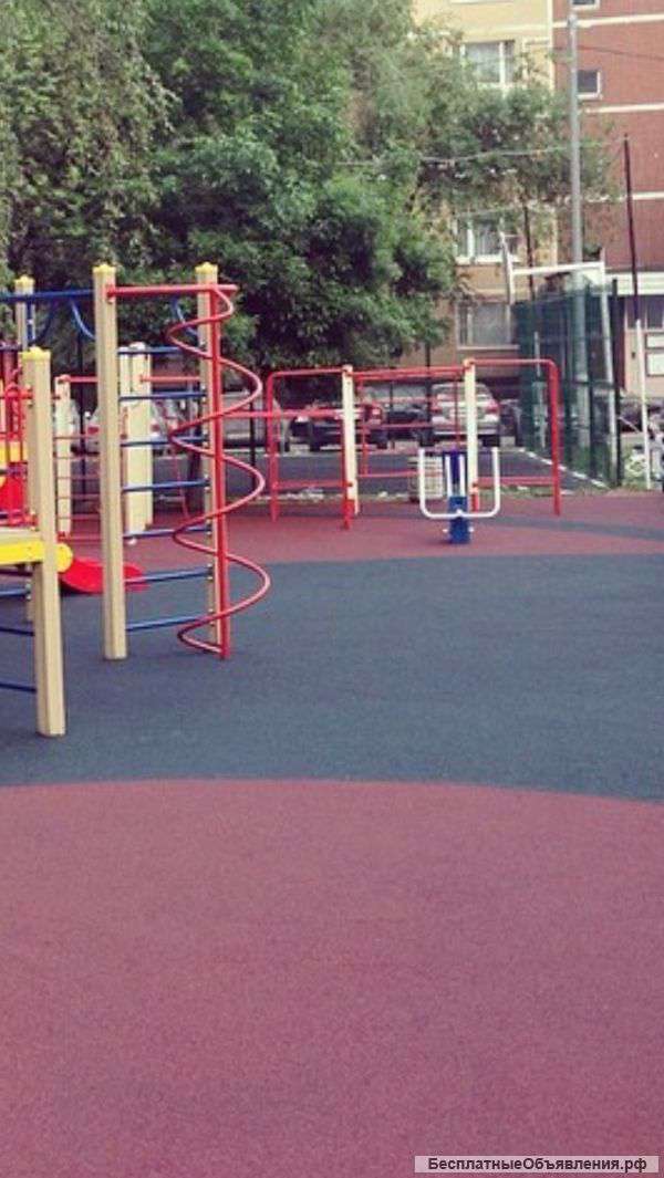 Травмобезопасные резиновые покрытия