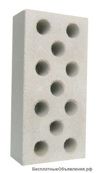 Кирпич керамический, Силикатный, Рядовой, Блок