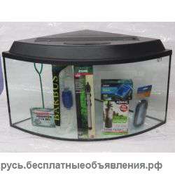 Аквариум Aqua "Угол" 125 л. (укомплектованный)