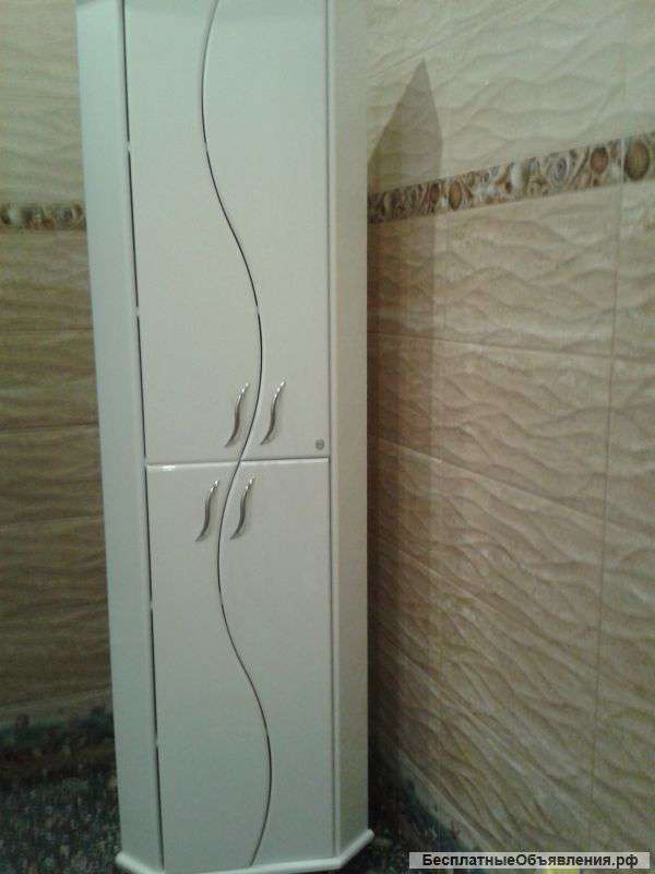 Угловой пенал в ванную