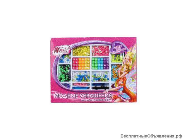 Набора для создания украшений Бусинки-буквы Winx