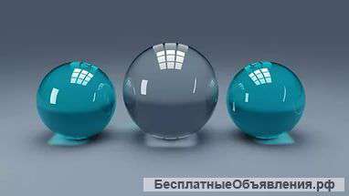 Хрустальные шары разного диаметра