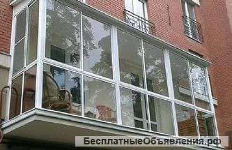 Остекление лоджий и балконов пвх и Алюминий