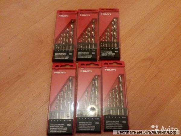 Набор сверл по металлу hilti HSS 2-8