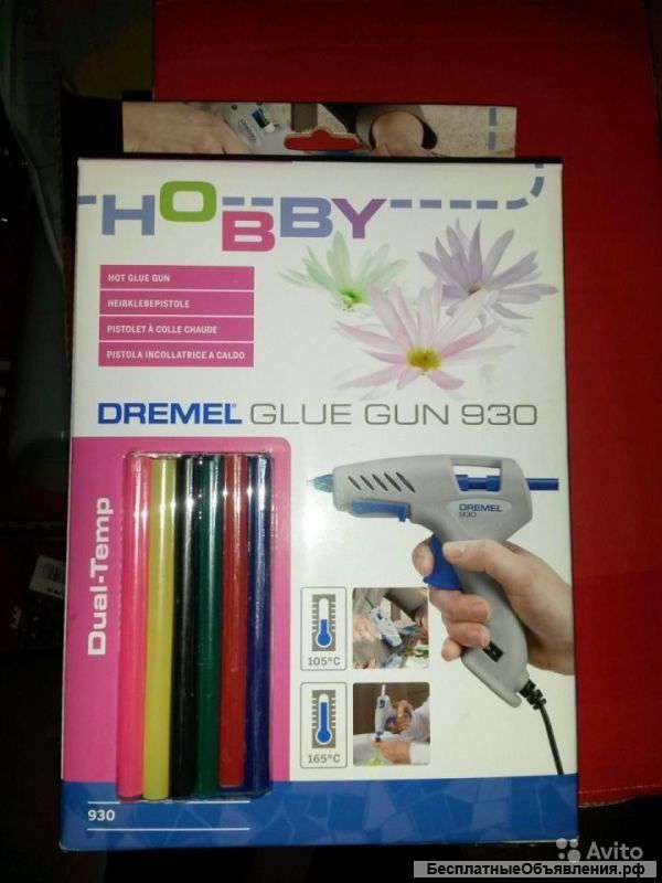 Клеевой пистолет dremel 930 hobby новый